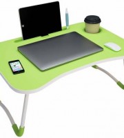 Portable Wooden LAPTOP Table (Green)