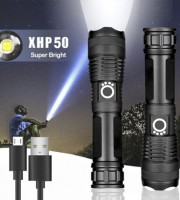 High Power USB Rechargeable Led Torch Light Waterproof SH-11