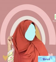 Brick-Double Loop Ready Hijab