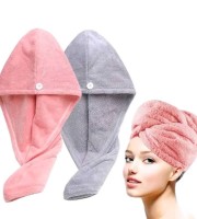 Super Water Absorb Microfiber Magic Hair Drying Towel!