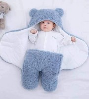 Cute baby blanket (blue)
