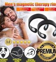 men's therapeutic Magnatic Rings--- (black)   হাতের আংটি